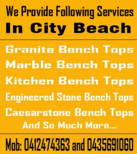 Granite Bench Tops City Beach Kitchen Bench Tops City Beach Marble Bench Tops City Beach Engineered Stone Bench Tops City Beach Caesarstone Bench Tops City Beach