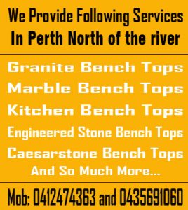 Granite Bench Tops Perth North of the river Kitchen Bench Tops Perth North of the river Marble Bench Tops Perth North of the river Engineered Stone Bench Tops Perth North of the river Caesarstone Bench Tops Perth North of the river