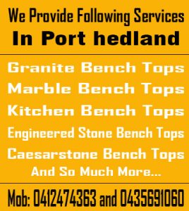 Granite Bench Tops Port hedland Kitchen Bench Tops Port hedland Marble Bench Tops Port hedland Engineered Stone Bench Tops Port hedland Caesarstone Bench Tops Port hedland