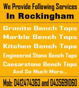 Granite Bench Tops Rockingham Kitchen Bench Tops Rockingham Marble Bench Tops Rockingham Engineered Stone Bench Tops Rockingham Caesarstone Bench Tops Rockingham