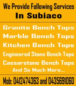 Granite Bench Tops Subiaco Kitchen Bench Tops Subiaco Marble Bench Tops Subiaco Engineered Stone Bench Tops Subiaco Caesarstone Bench Tops Subiaco